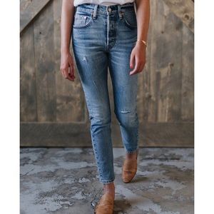 Post Modern Blues Levi's 501 Stretch Skinny